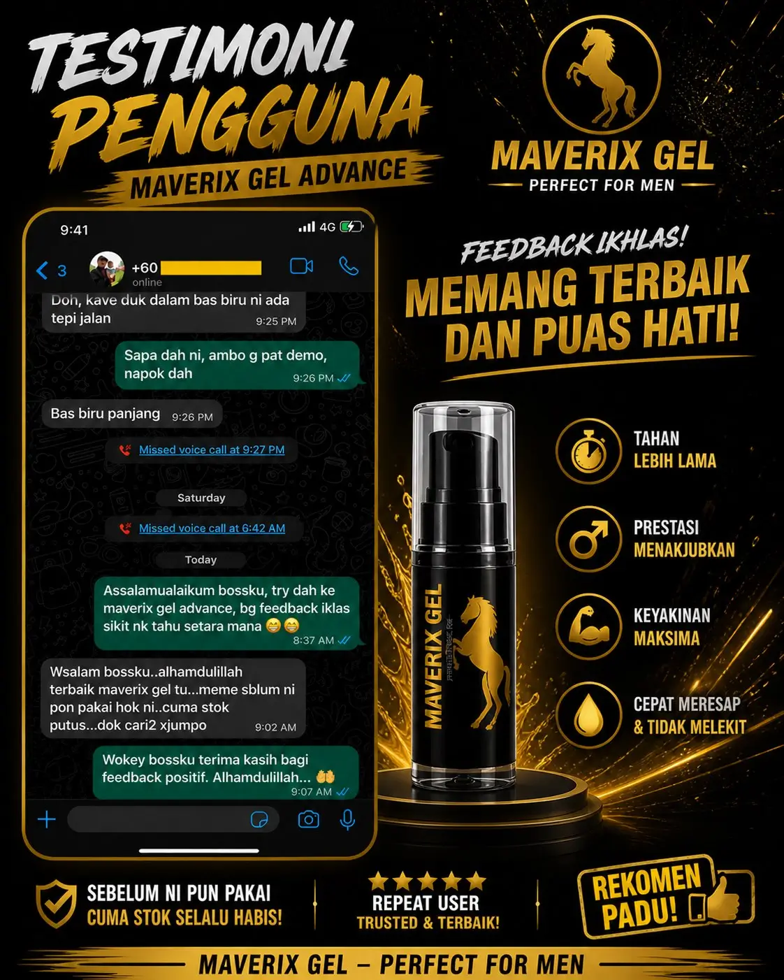TESTIMONI MAVERIX GEL