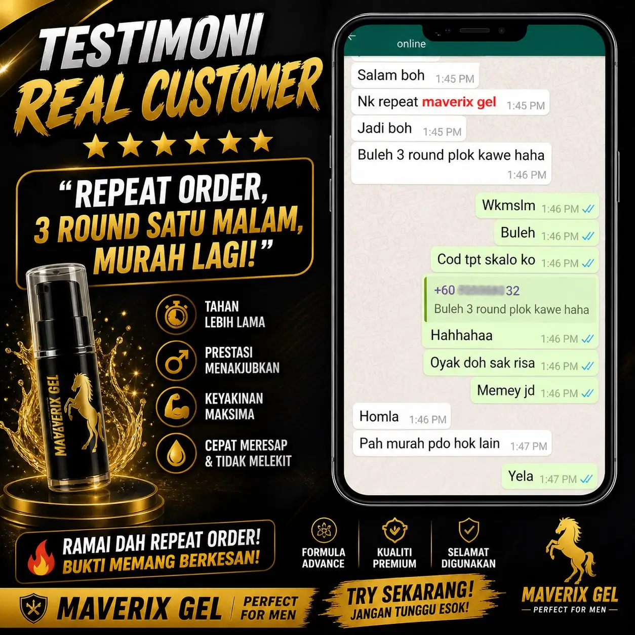 TESTIMONI MAVERIX GEL