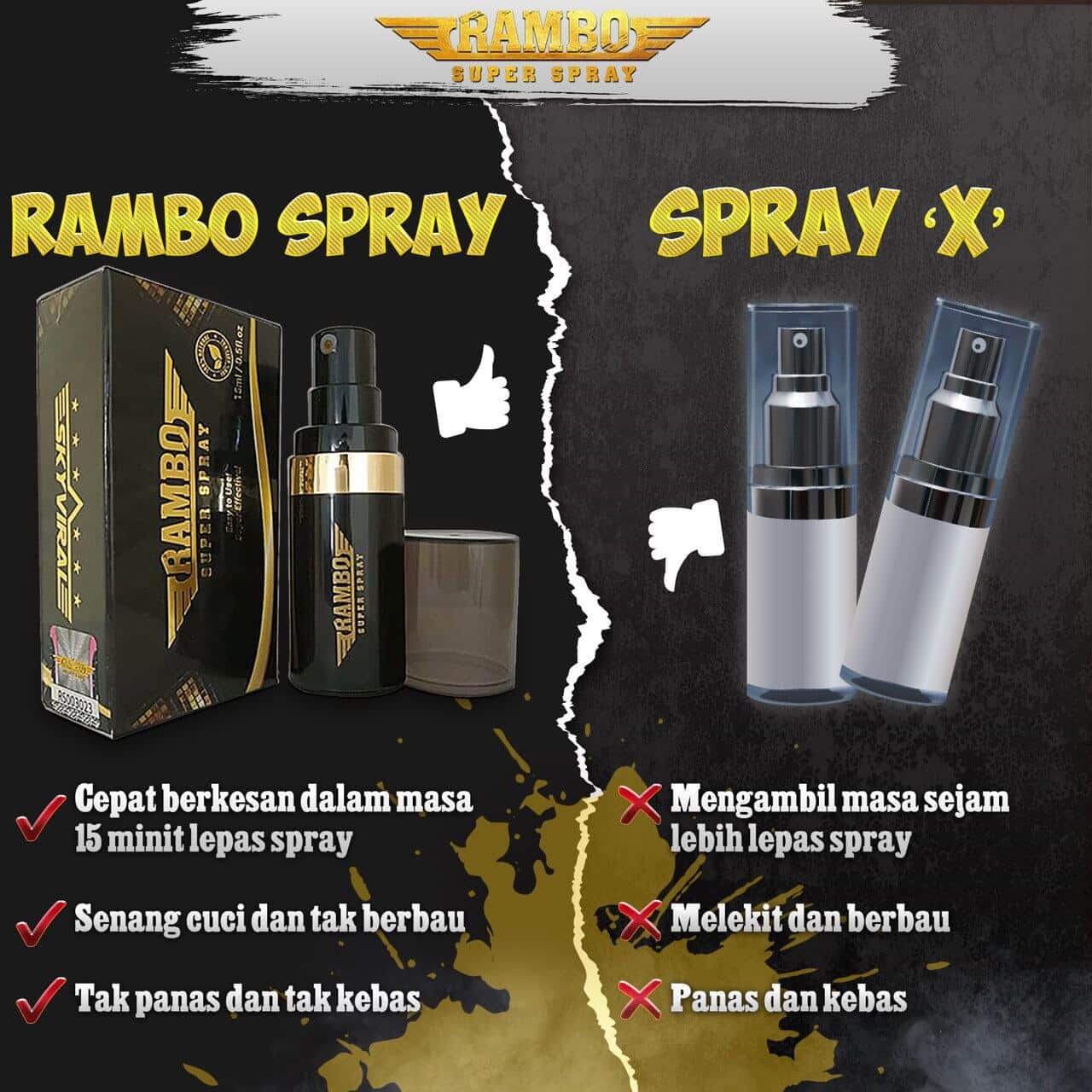 RAMBO SPRAY 10 RAMBO SPRAY