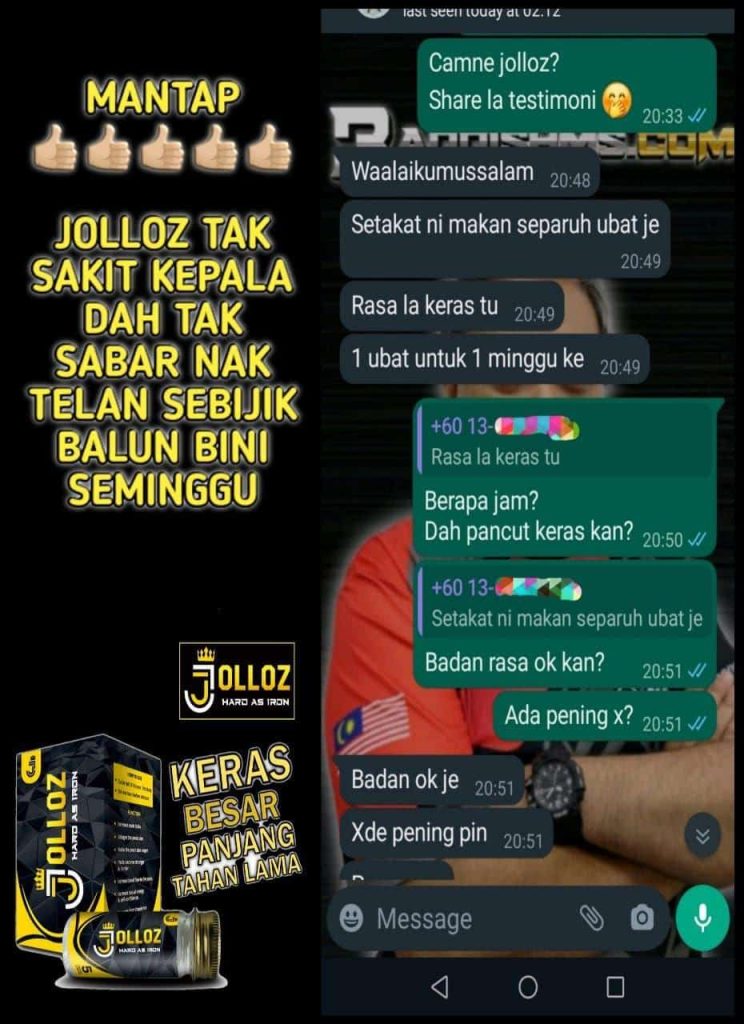 JOLLOZ 5 TESTIMONI JOLLOZ