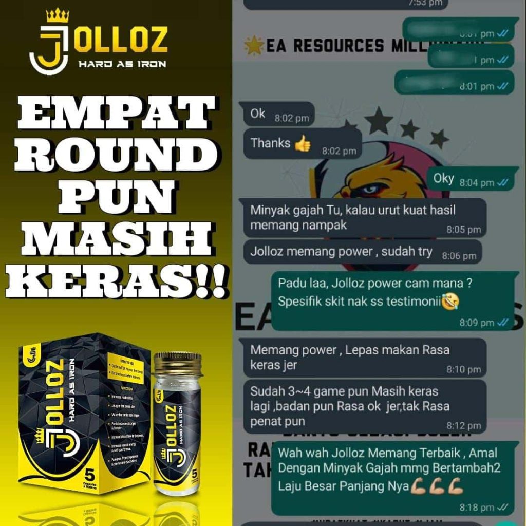 JOLLOZ 3 TESTIMONI JOLLOZ