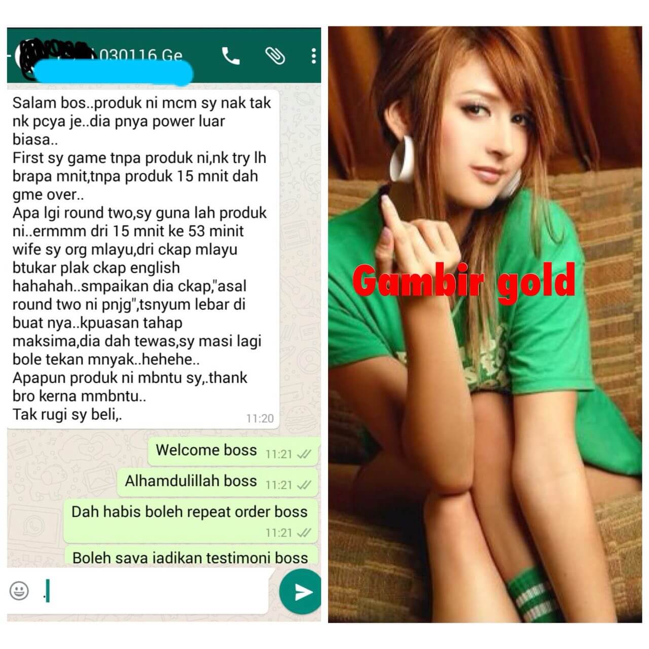 GAMBIR GOLD SPRAY