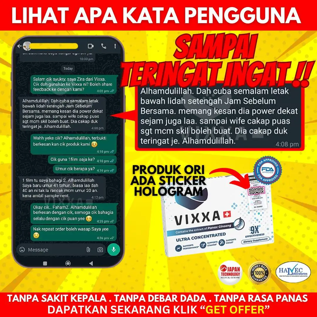 TESTIMONI VIXXA PLUS