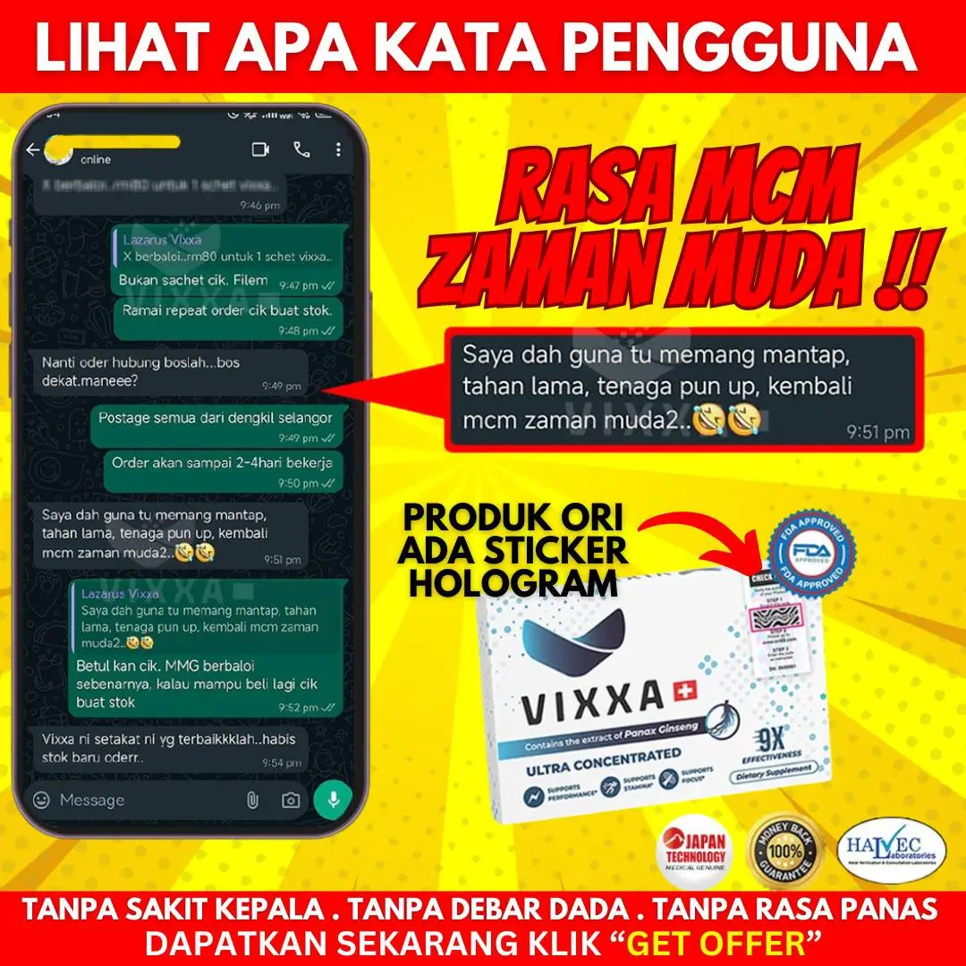 TESTIMONI VIXXA PLUS