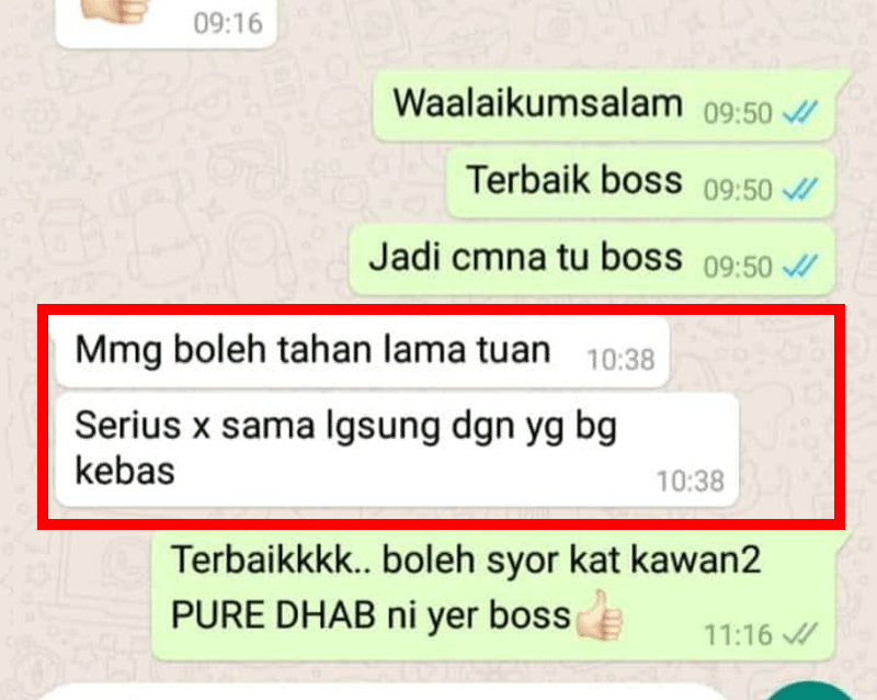 PURE DHAB 6 MINYAK ZAKAR LELAKI